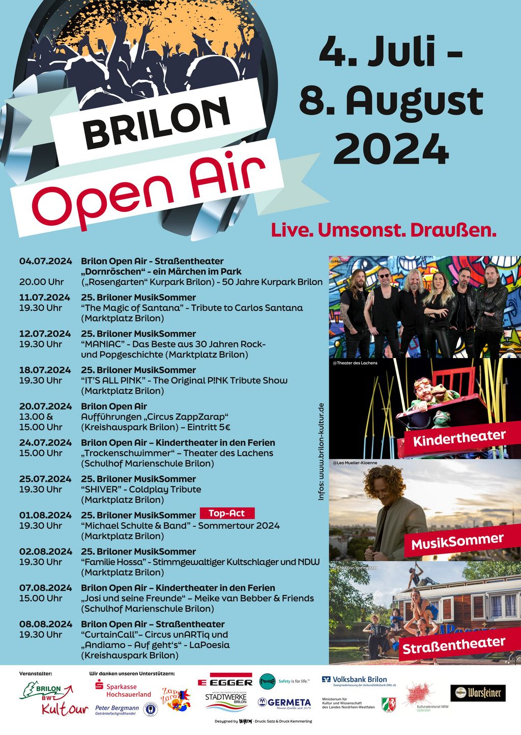 Programm Open Air 2024