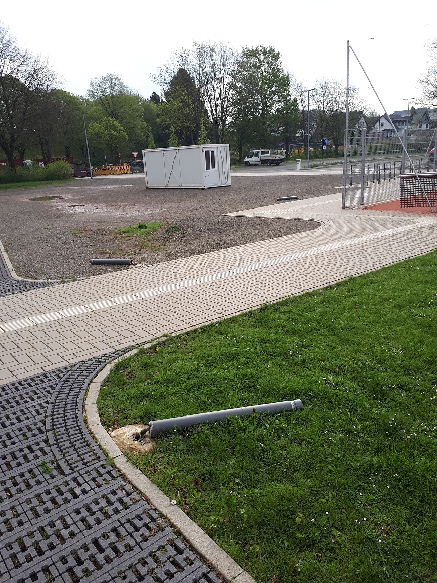 Schaden Skateanlage