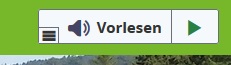 Seitenausschnitt Vorlesefunktion für Seite Erklärung